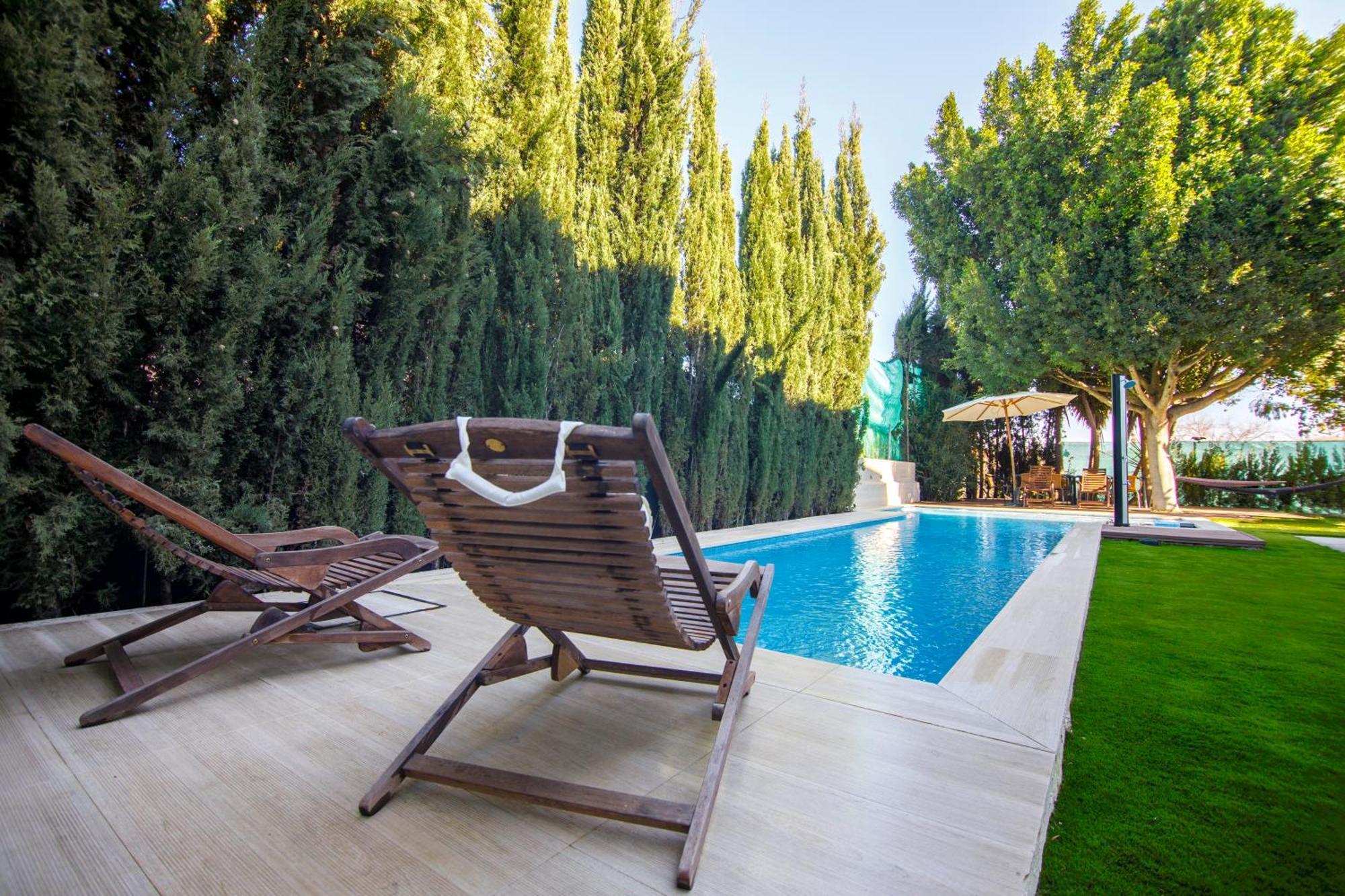 Rentalsevilla Brisa Del Aljarafe Con Piscina Climatizada A 15 Minutos De Sevilla Almensilla 외부 사진